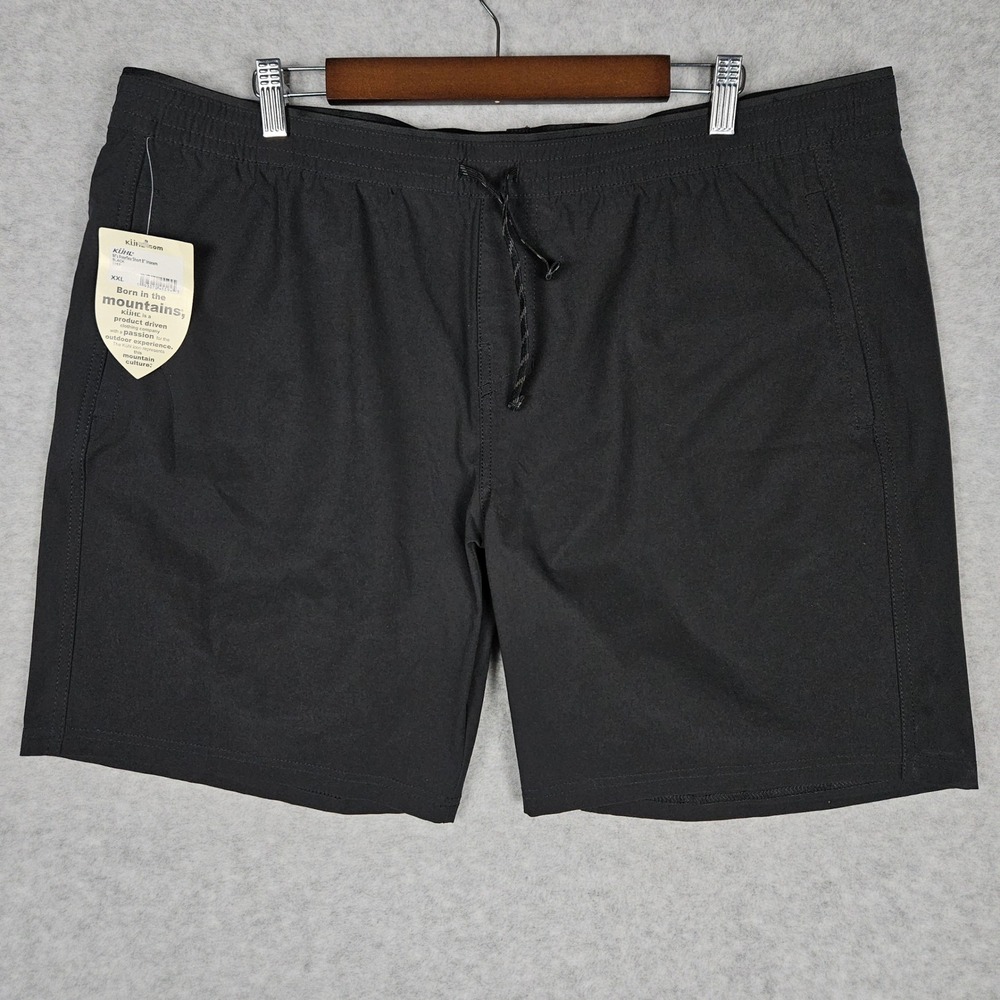 Kuhl (Men's XXL) Black Freeflex 8" Inseam Shorts Outdoor Hiking Activewear 5257